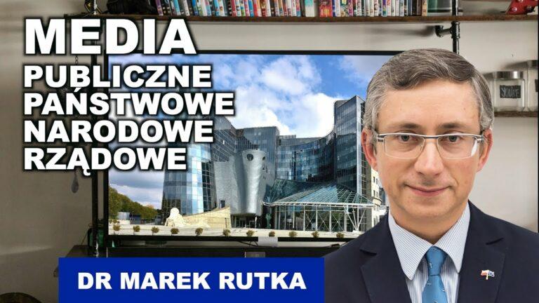 Dr Marek Rutka: Abonament radiowo-telewizyjny należy zlikwidować, bo jest niesprawiedliwym podatkiem