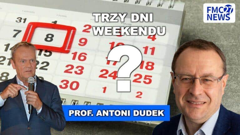 Prof. Antoni Dudek: Czterodniowy tydzień pracy to przyszłość