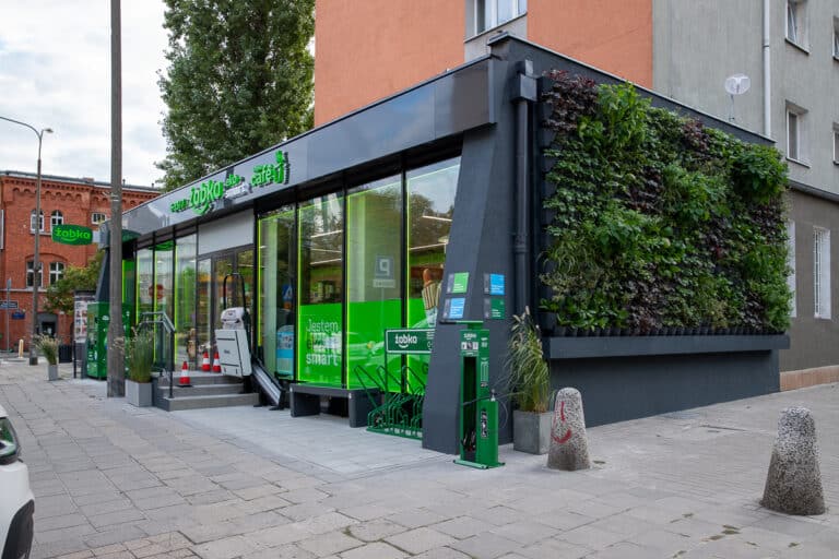 Mały sklep połączył ekologię z technologią