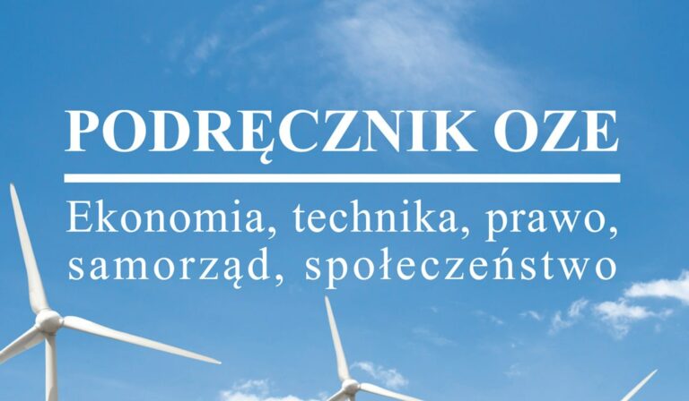 Pierwszy taki podręcznik. Eksperci wyjaśniają jak działa OZE