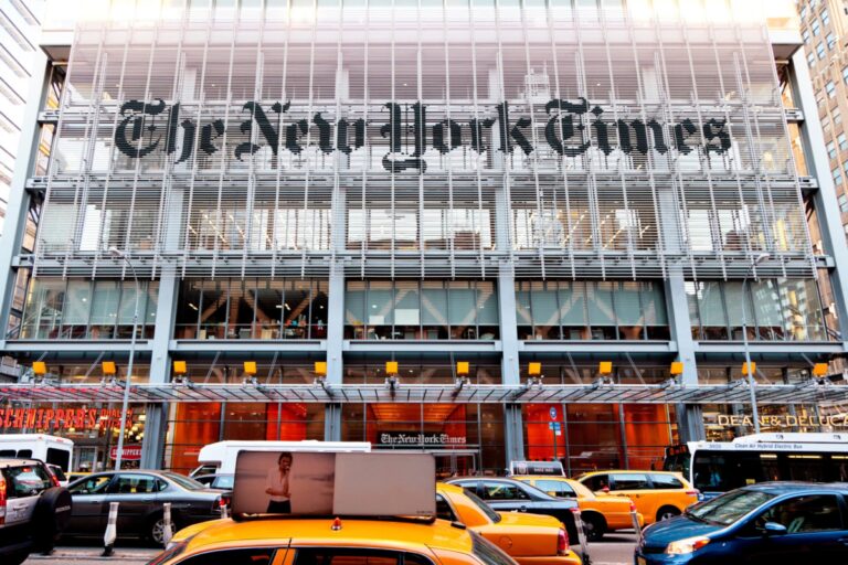 The New York Times” liderem antysemickiej kampanii