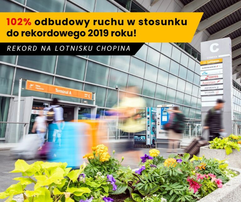Lotnisko Chopina bije rekordy