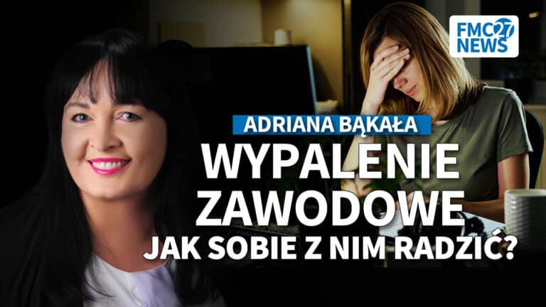 Kobieta z oznakami wypalenia zawodowego