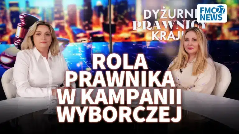 Pomoc prawnika w czasie kampanii wyborczej