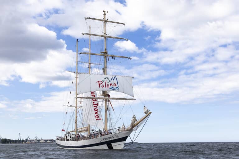 STS Pogoria promuje Polskę w Międzynarodowych Regatach The Tall Ships Races 2024
