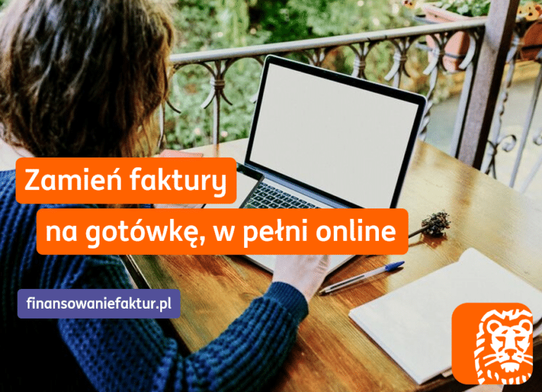 ING Finansowanie Faktur pomaga poprawić płynność finansową
