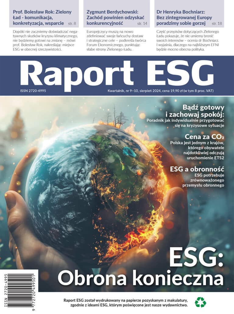 ESG: obrona konieczna. Nowy numer „Raportu ESG” jest już na rynku
