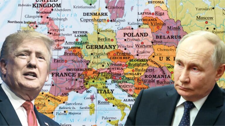EUROPA TRUMPA A EUROPA PUTINA
