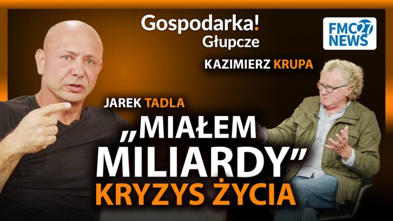 Miałem miliardy — i przyszedł kryzys życia. Jarek Tadla szczerze o upadku i odbudowie.