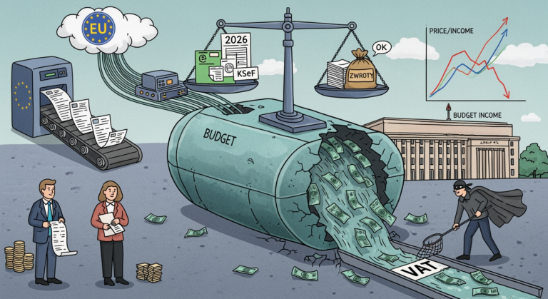 Kryzys fiskalny 2026: deficyt, rezerwy i nieefektywność podatkowa