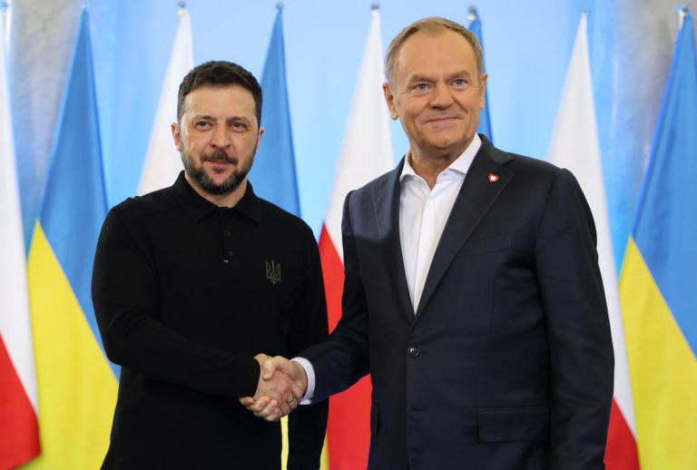 Donald Tusk przyjął Wołodymyra Zełenskiego