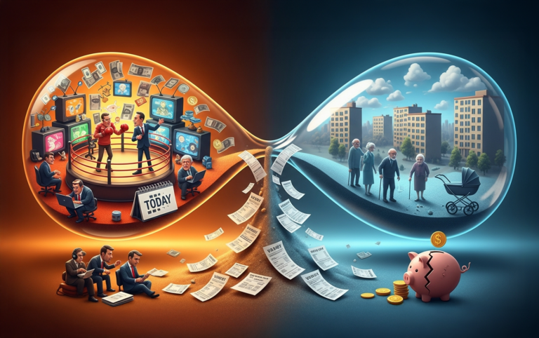 Prezentyzm, demografia i faktury VAT: jak teraźniejszość kształtuje naszą przyszłość