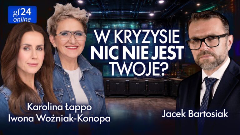 Bartosiak: To już inny świat! Większość ludzi nie jest gotowa na kryzys