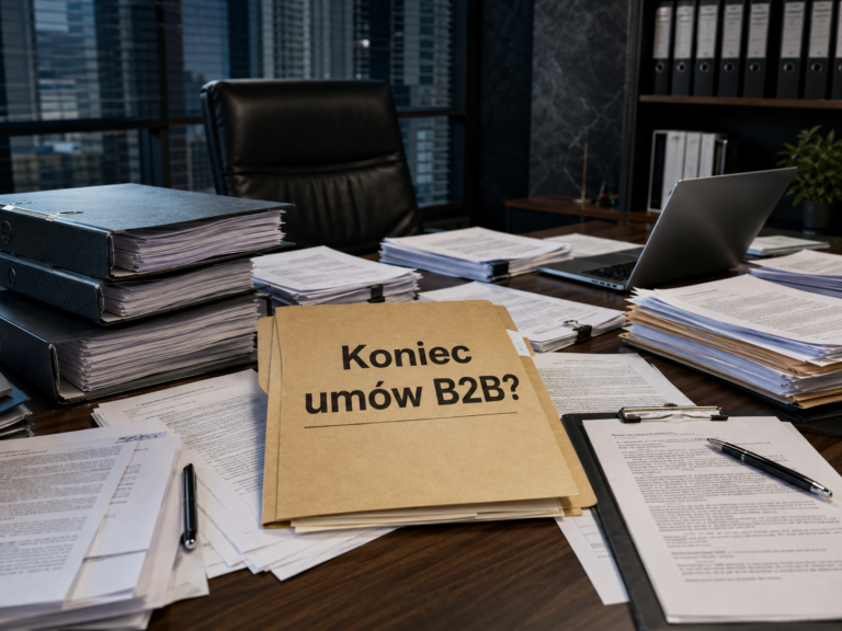 Koniec umów B2B? PIP zyska nowe narzędzia do walki z „ukrytymi etatami”
