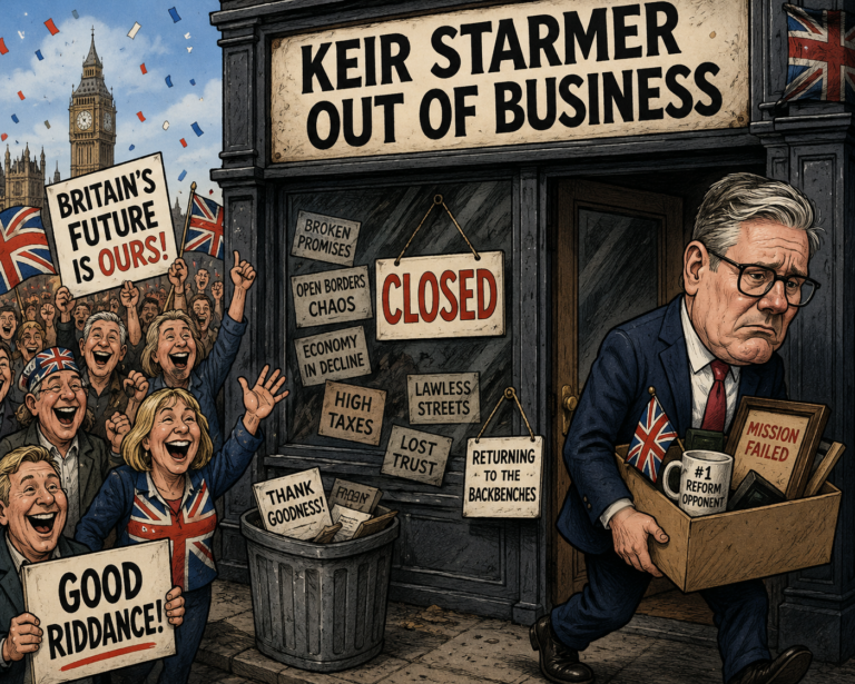Starmer żegna się z Downing Street