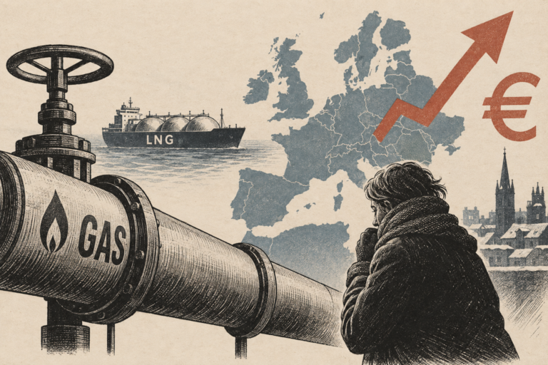Droższy gaz, wyższa inflacja w Europie